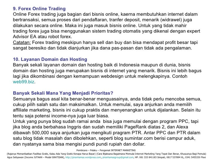 Cd sistem forex yang brilian