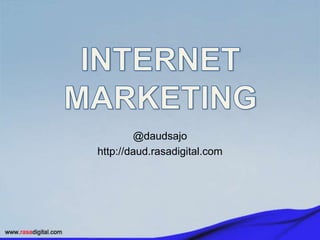 @daudsajo
http://daud.rasadigital.com
 