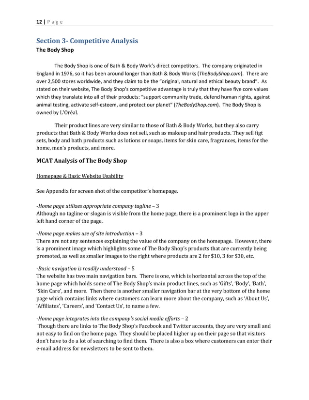 marketing plan bath and body works (1) PDF