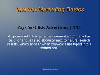 Internet Marketing Presentation