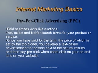 Internet Marketing Presentation