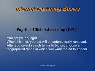 Internet Marketing Presentation
