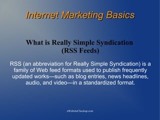 Internet Marketing Presentation