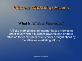 Internet Marketing Presentation