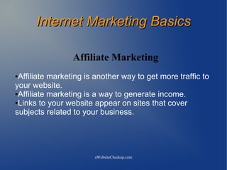Internet Marketing Presentation