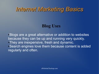 Internet Marketing Presentation