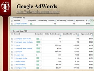 Google AdWords
    http://adwords.google.com


 