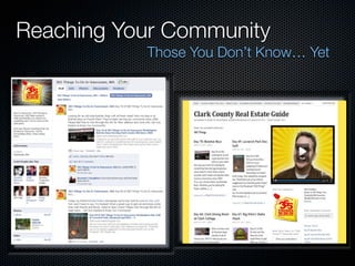 Reaching Your Community
           Those You Don’t Know… Yet
 
