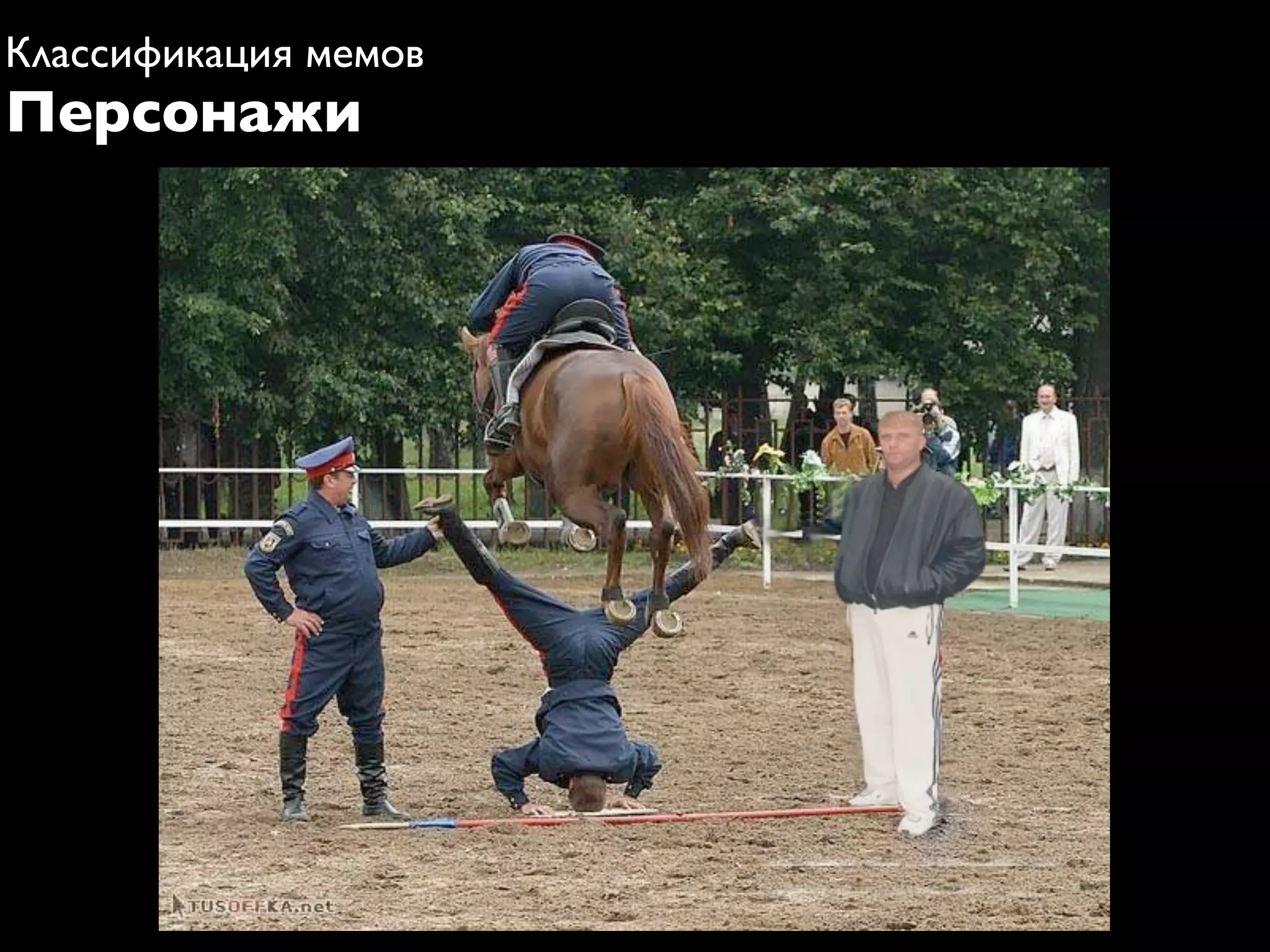 Классификация мемов
Персонажи
 