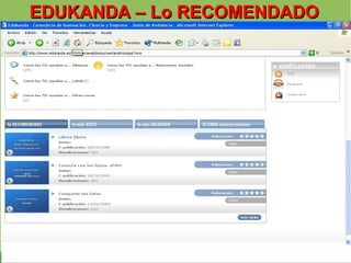 EDUKANDA – Lo RECOMENDADO 
