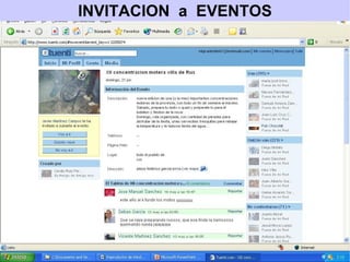 INVITACION  a  EVENTOS 