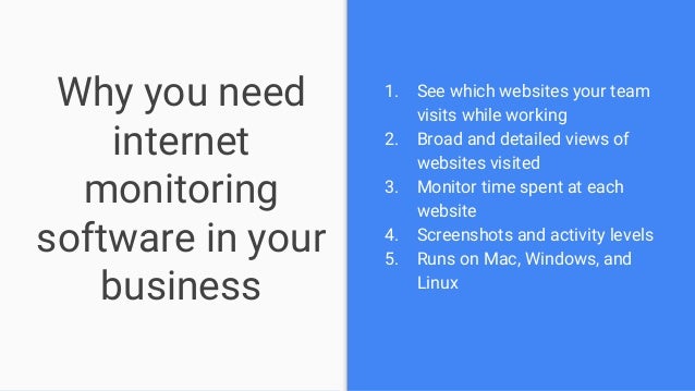 Internet Monitoring Tool Internet Monitoring Tool