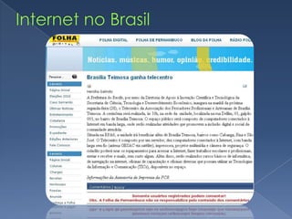 Internet no Brasil