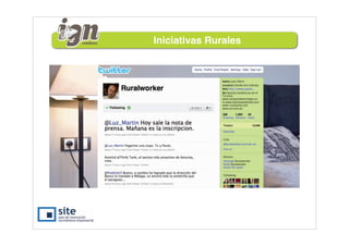 Iniciativas Rurales
 