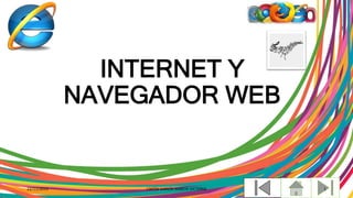 INTERNET Y
NAVEGADOR WEB
22/11/2015 LIMÓN GARCÍA MIREYA VICTORIA 1
 
