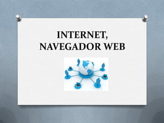 INTERNET,
NAVEGADOR WEB
 