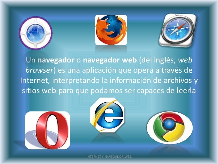 navegador web