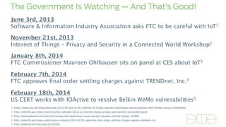 The Government Is Watching — And That’s Good!
January 8th, 2014
FTC Commissioner Maureen Ohlhausen sits on panel at CES ab...