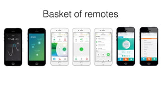 Basket of remotes
 