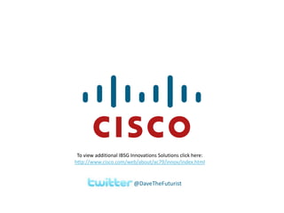 The Internet of Things Is Already HereWorld Population7.6 Billion6.3 Billion6.8 Billion7.2 BillionConnectedDevices50 Billion500 Million12.5 Billion25 BillionMore connected devices than peopleConnected Devices per Person6.580.081.843.472003201020152020Source: Cisco IBSG, 2011