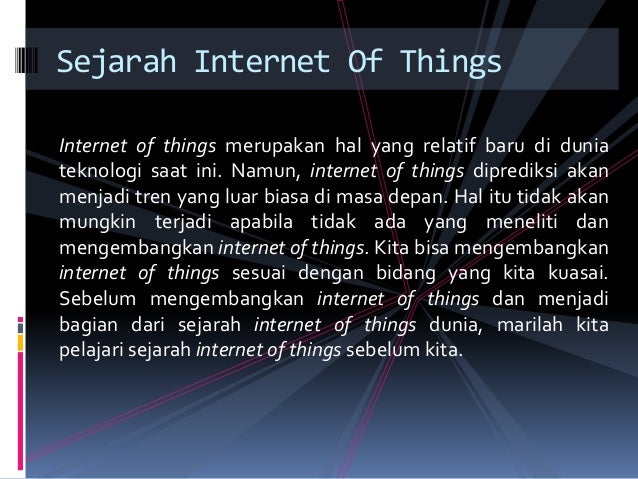 Internet of things