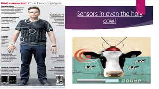 Sensors in even the holy
cow!
 