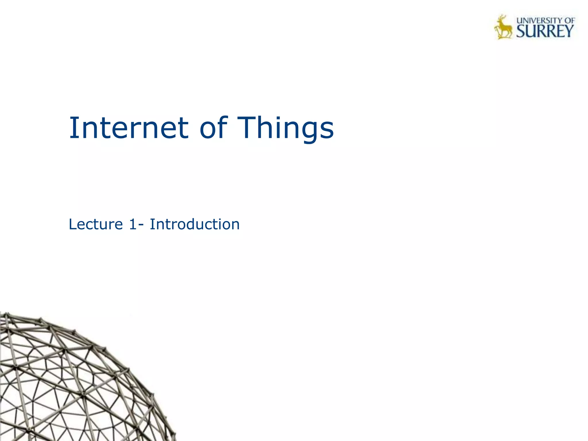 Internet of Things - Introduction