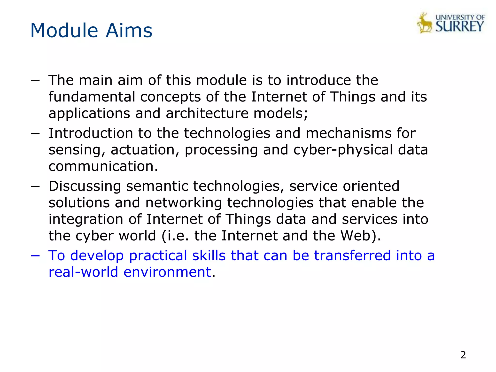 Internet of Things - Introduction