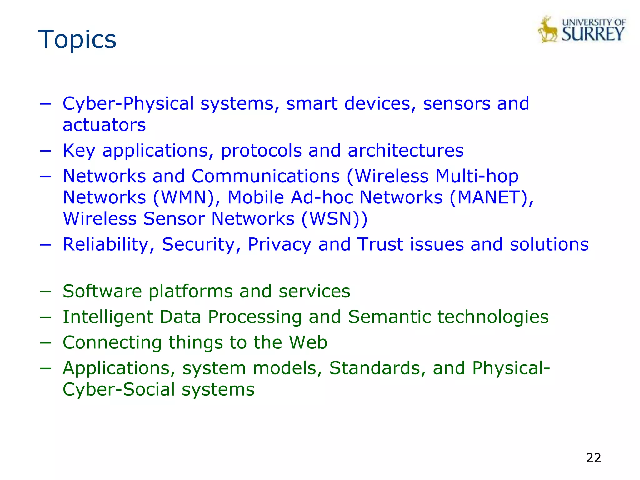 Internet of Things - Introduction
