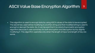 Internet of Things_ Securing Data using ASCII Value base Encryption and ...