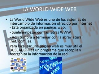 PÁGINAS Y SITIOS WEB