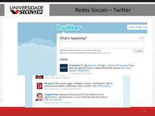 Redes Sociais – Twitter40