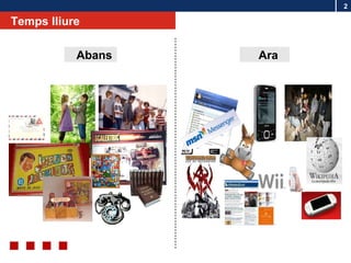 Temps lliure Abans Ara 