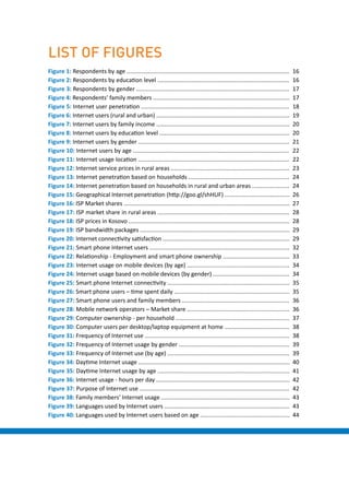 Internet Penetration And Usage In Kosovo | PDF