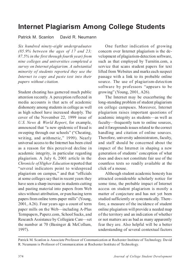 Essay on Plagiarism | Ivory Research