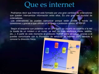Internet presentacion power point