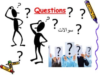 Questions
?
?
??
?
?
‫سواالت‬
 