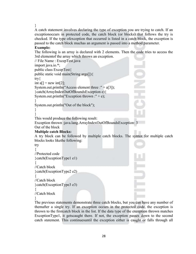 CS6501 - Internet programming | PDF