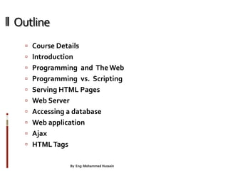 Internet programming lecture 1 | PPT