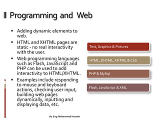 Internet programming lecture 1 | PPT