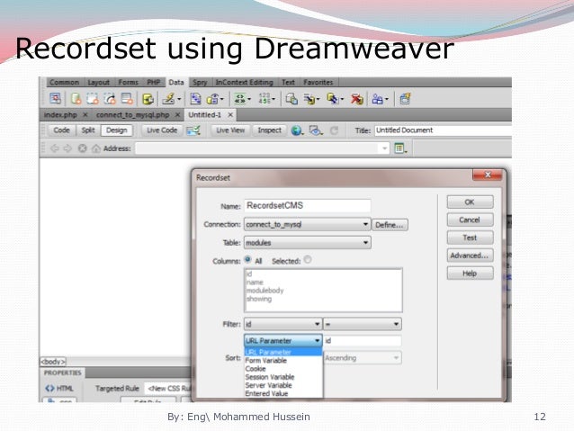 php mysql dreamweaver cs6 php mysql dreamweaver cs6