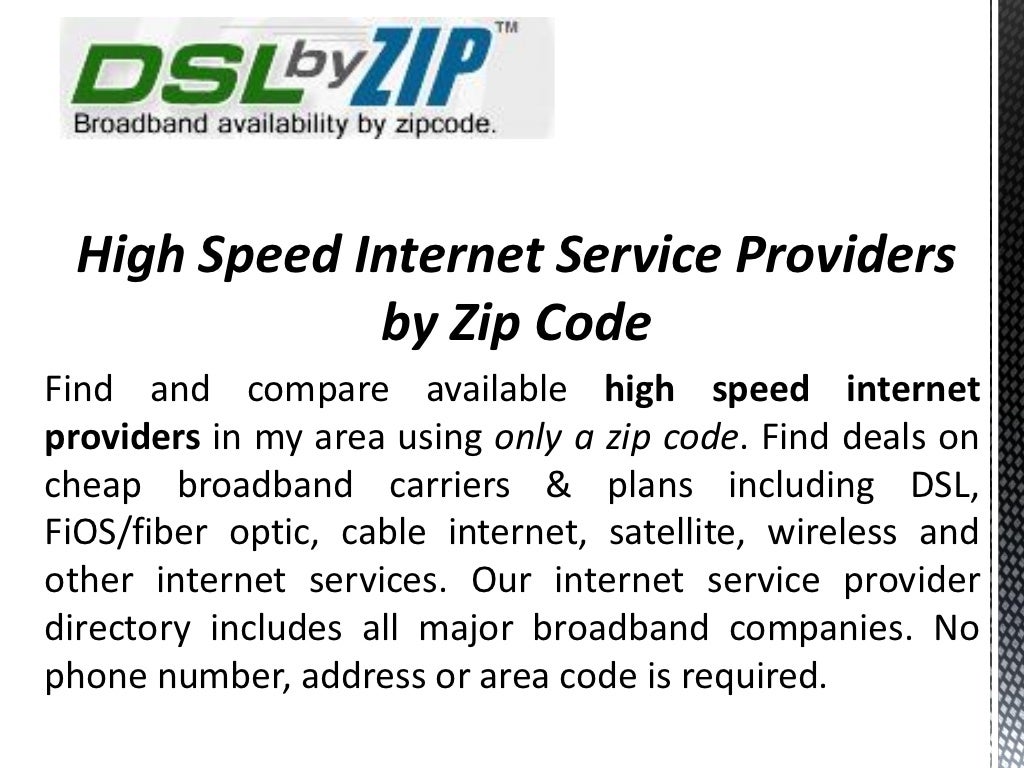 providers by zip code