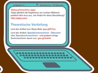 Internetrecherche Kursabend gibb