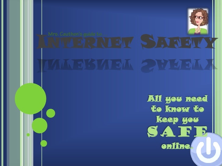 Safety internet rules of 5 Rules
