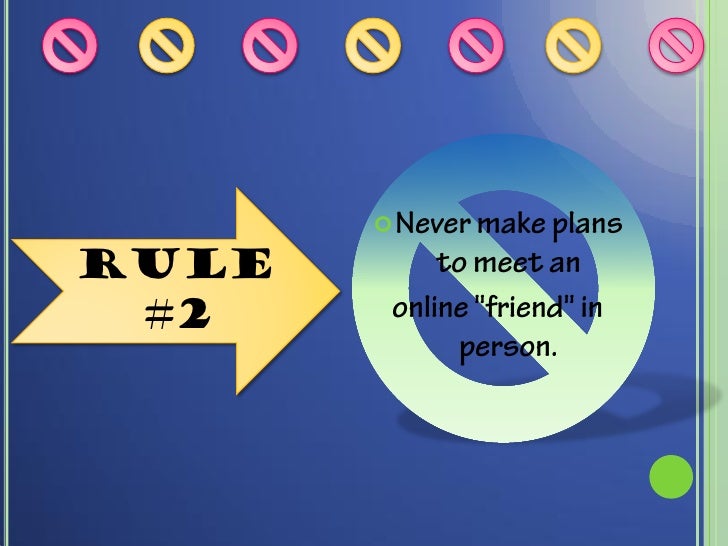 Internet Safety Rules
