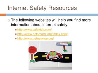 Internet Safety Tree Internet safety | PPTX