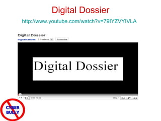 Digital Dossier http://www.youtube.com/watch?v=79IYZVYIVLA   