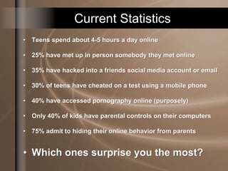 Internet safety for parents St. Johns Moms Life group | PPT