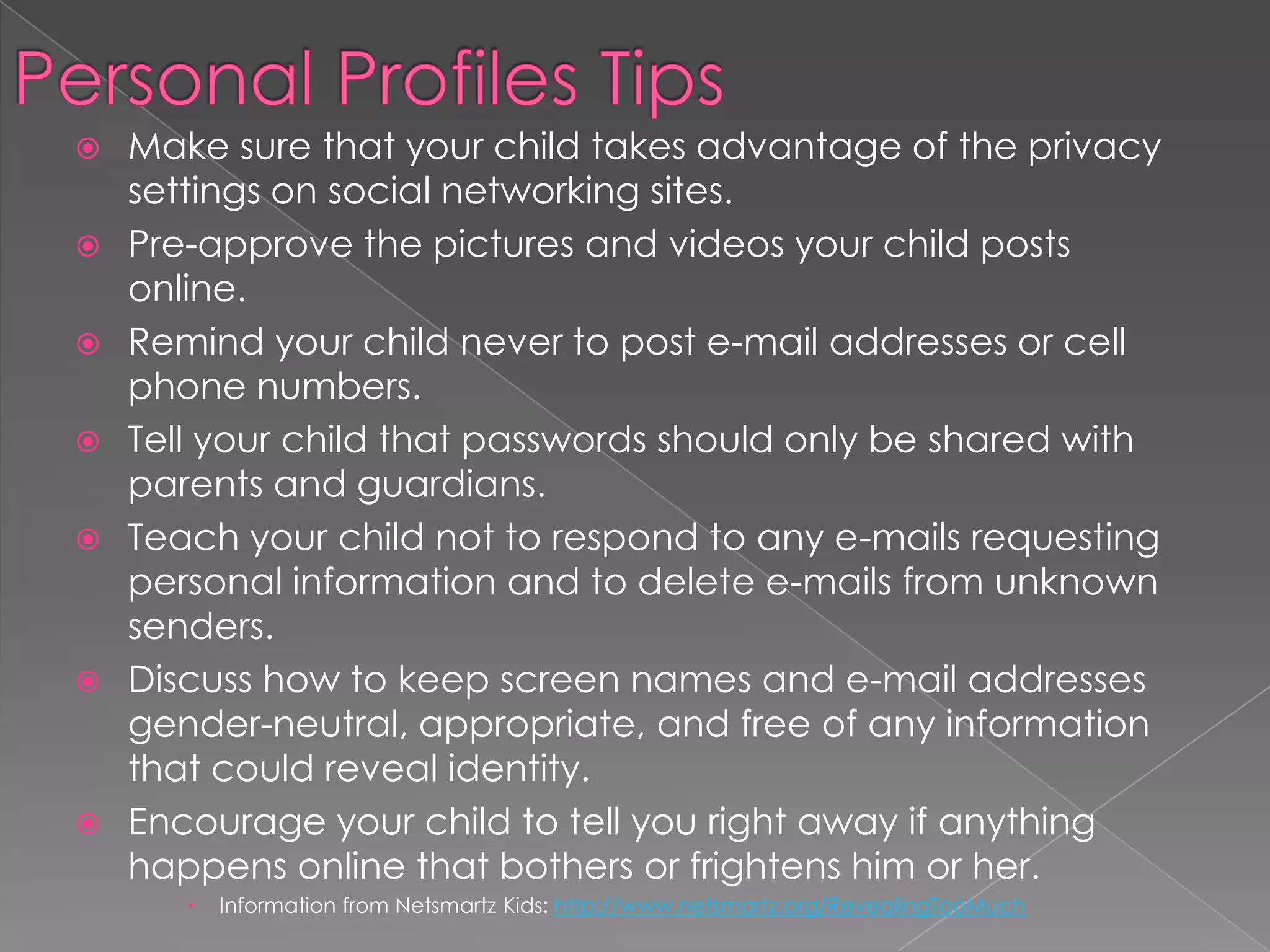 What Do We Do?Educate parentsEducate studentsGet Informed!Teach students to be responsible cyber citizens