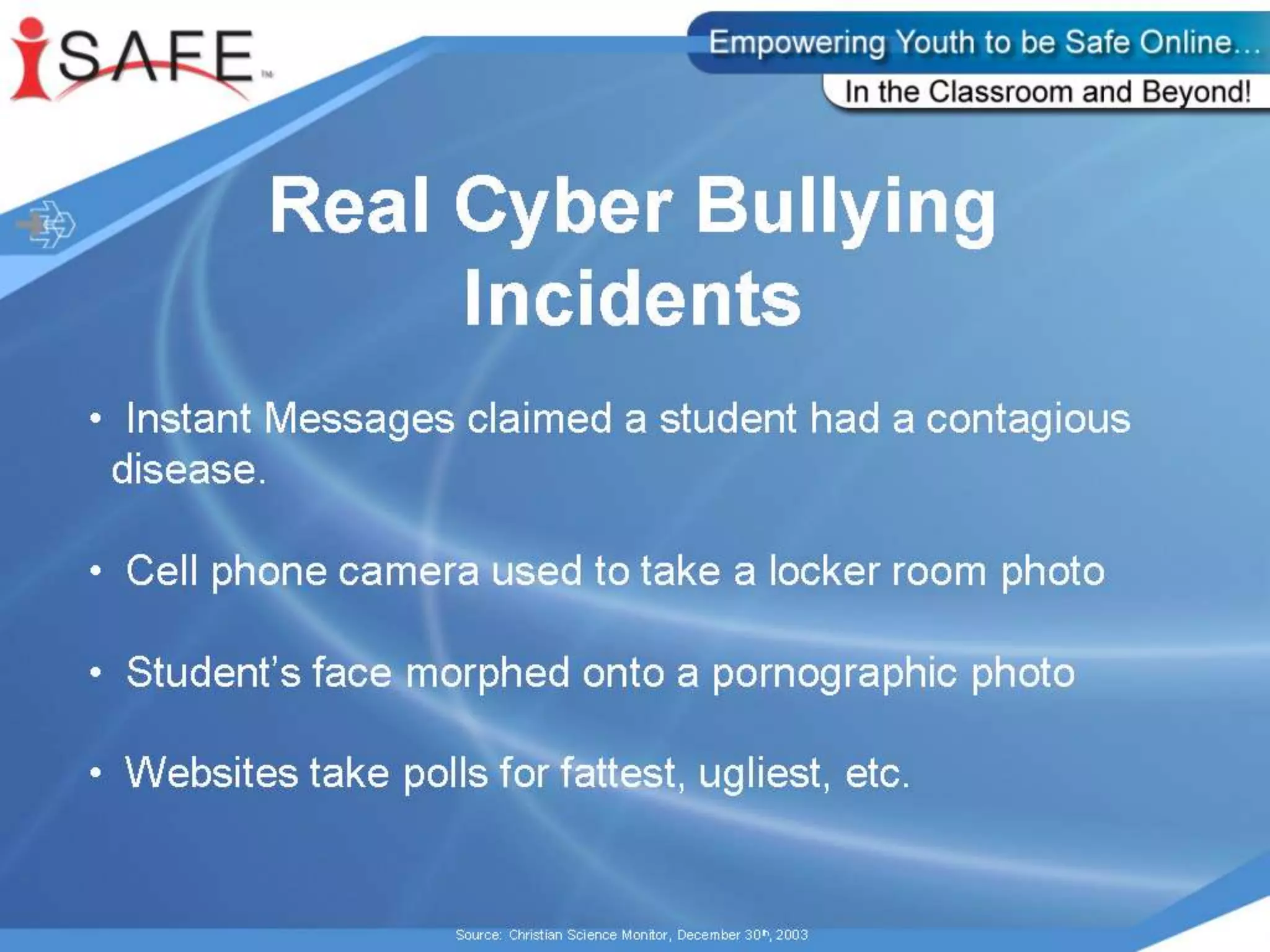 CommunicationText messagingChat roomsInstant messaging (‘IMing’)Online gaming – gaming devicesMessage boardsblogs